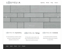 Tablet Screenshot of louvelia.com